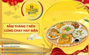 rằm tháng 7 nên cúng chay hay mặn