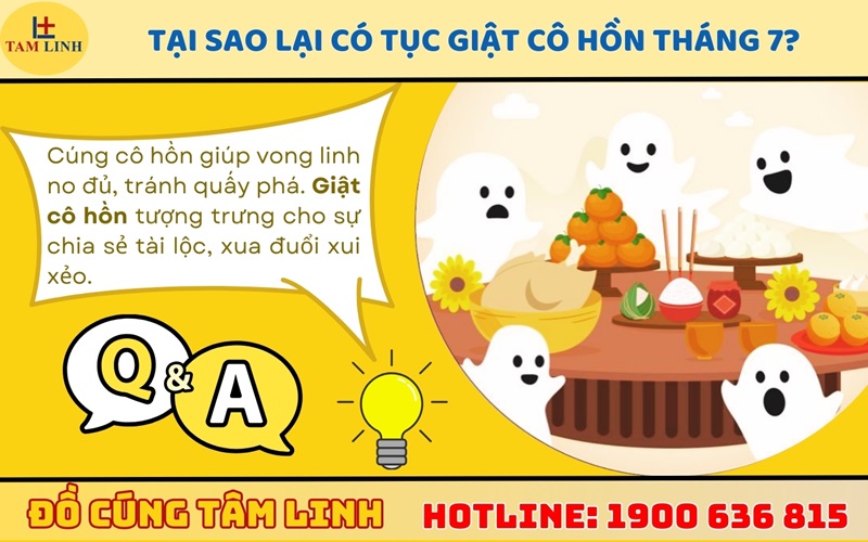 Tại sao lại có tục giật cô hồn tháng 7?