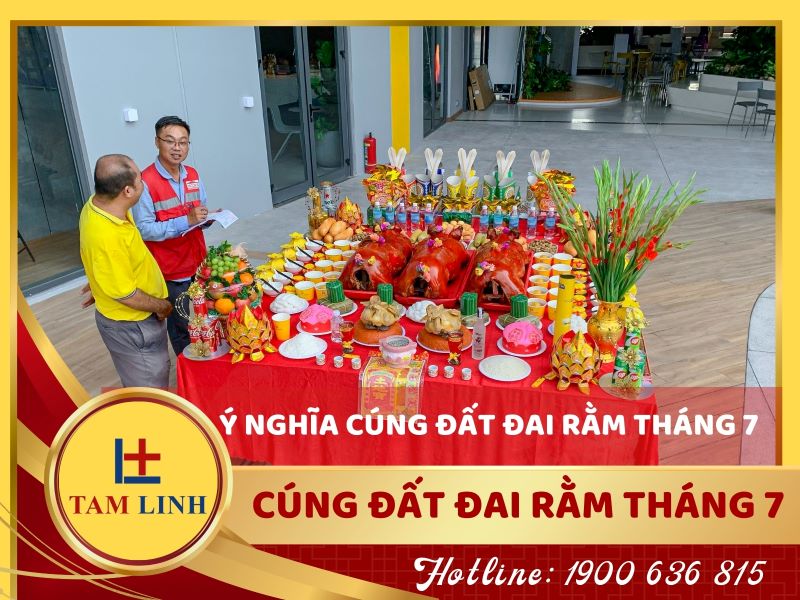 Ý nghĩa lễ cúng đất đai rằm tháng 7