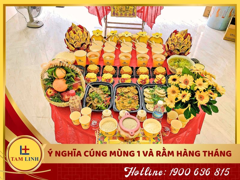 Ý nghĩa của cúng mùng 1 và rằm hàng tháng