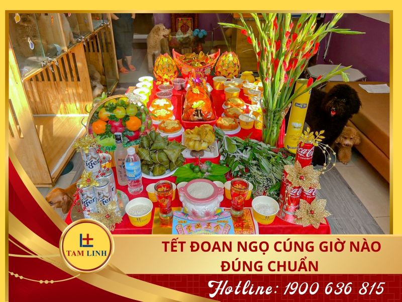 Tết đoan ngọ cúng giờ nào đúng chuẩn 2025?