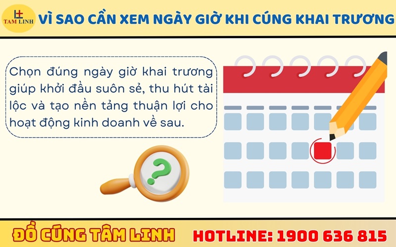 Vì sao cần xem ngày giờ khi cúng khai trương?