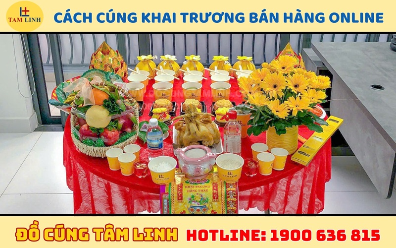 Cách cúng khai trương bán hàng online hiệu quả
