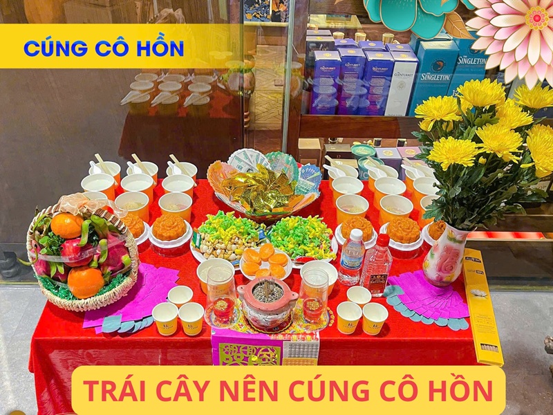 Nên cúng cô hồn tháng 7 trái cây gì