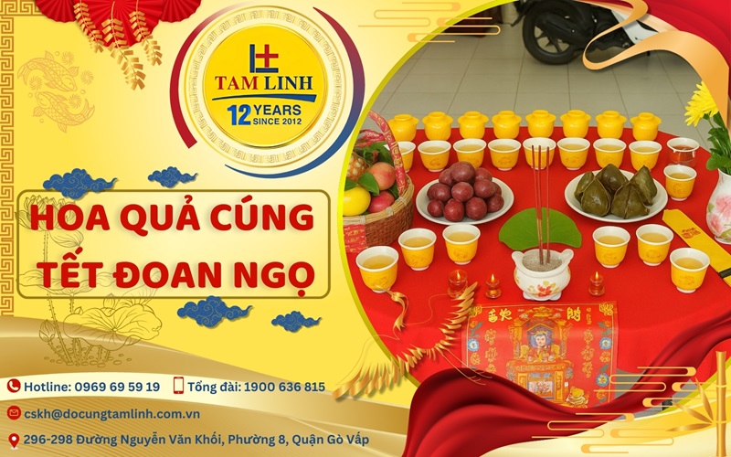Hoa quả cúng tết Đoan Ngọ