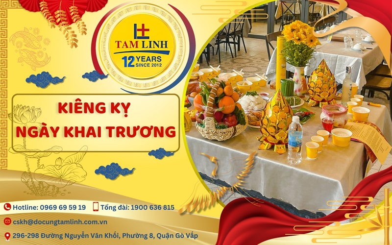 Kiêng kỵ ngày khai trương