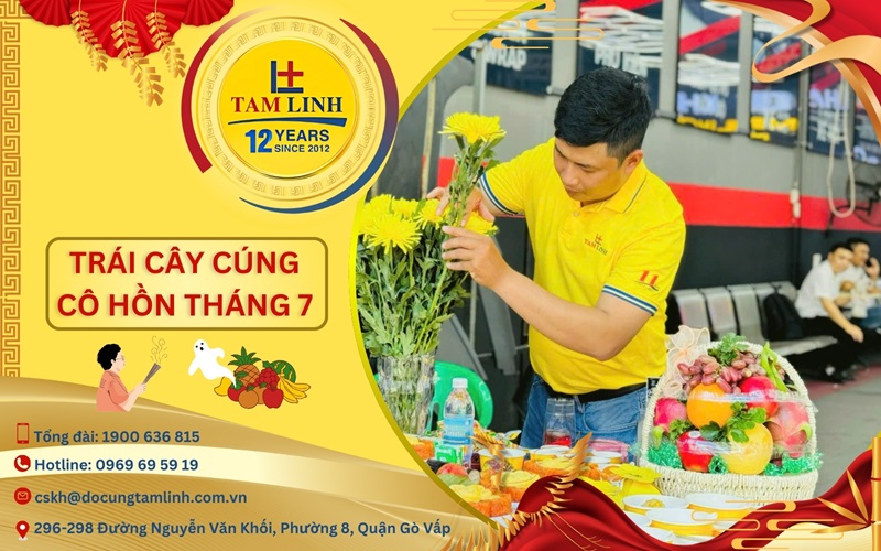 Trái cây cúng cô hồn tháng 7 