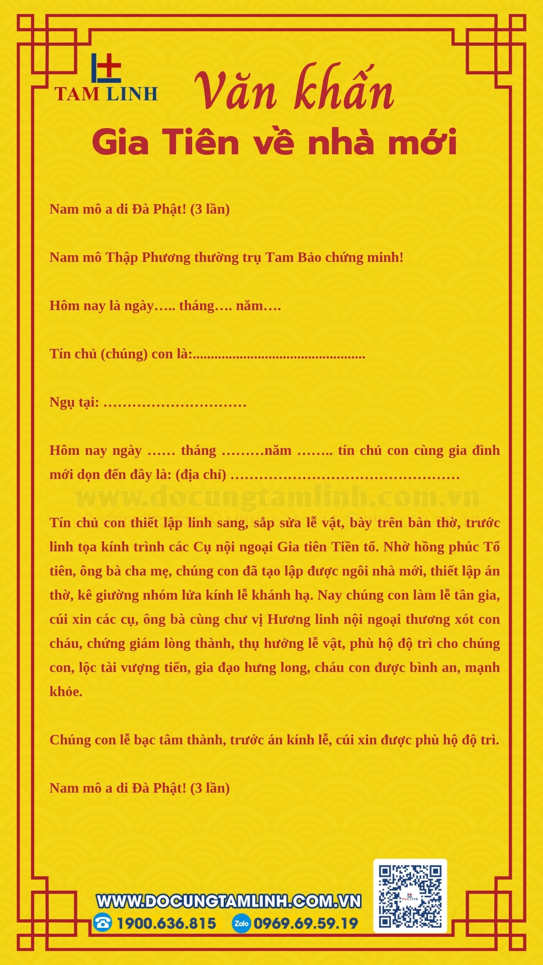 bài cúng gia tiên về nhà mới