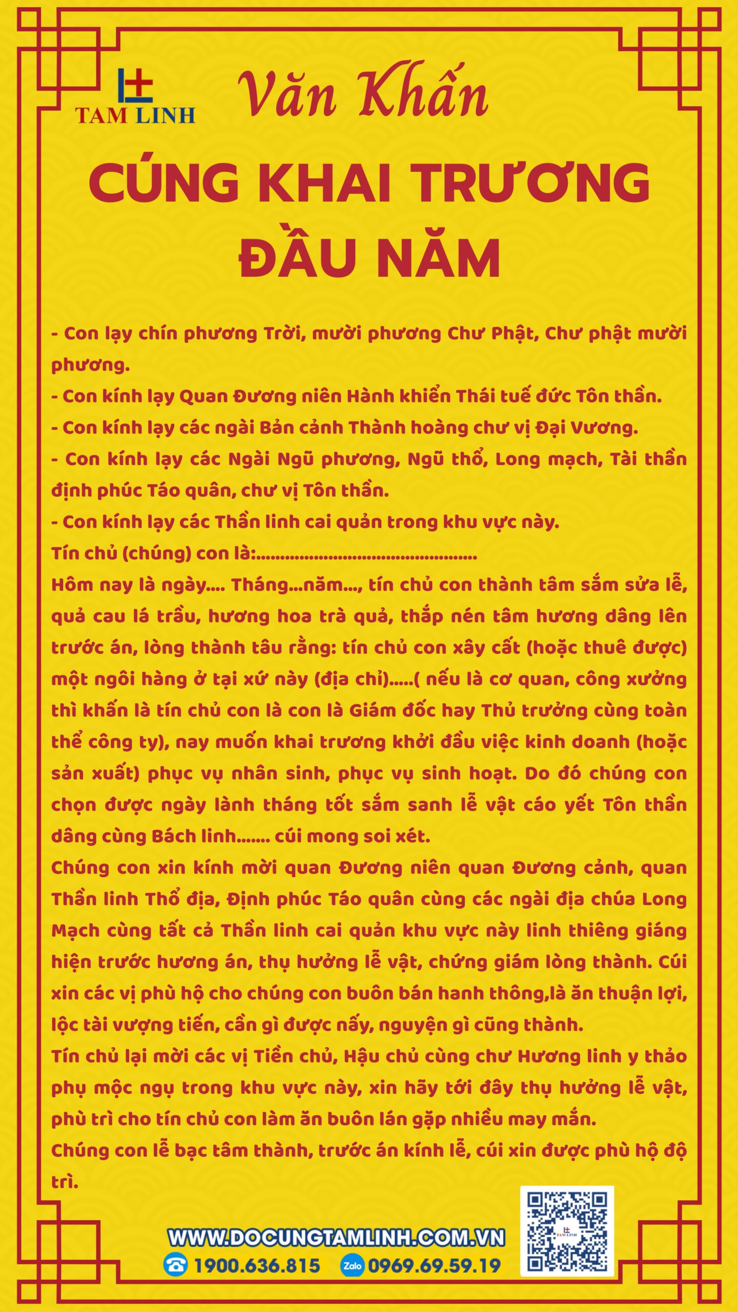 Mâm cúng khai trương đầu năm gồm những gì