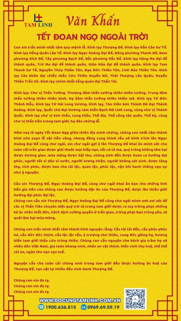 bai cung tet doan ngo ngoai troi