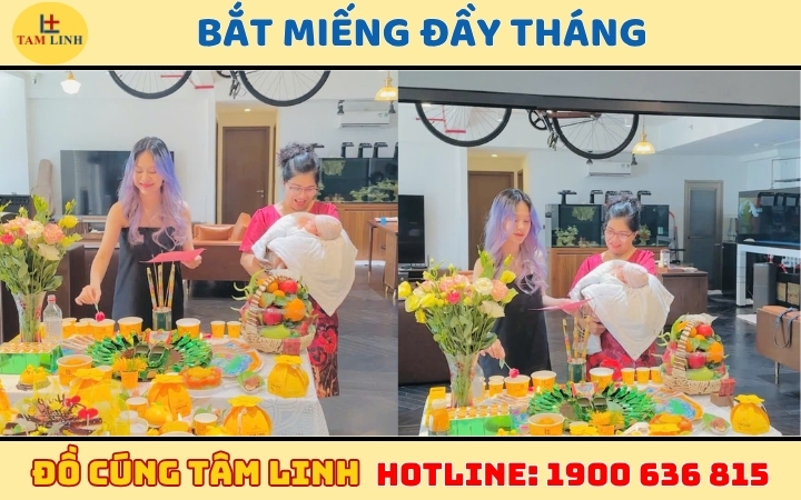 bat mieng day thang cho be