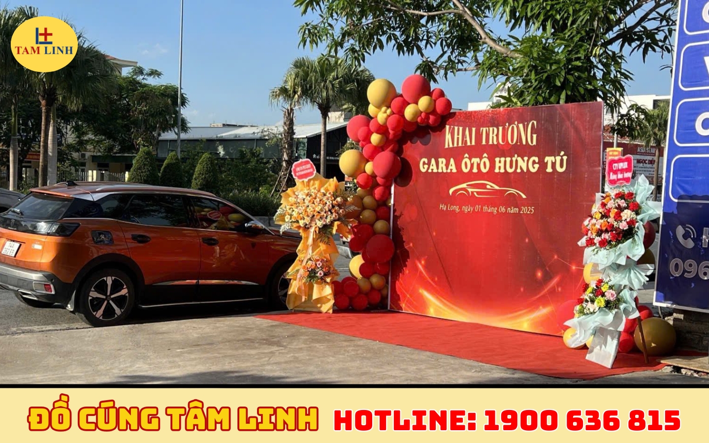 cúng khai trương tiệm rửa xe, sửa xe, gara