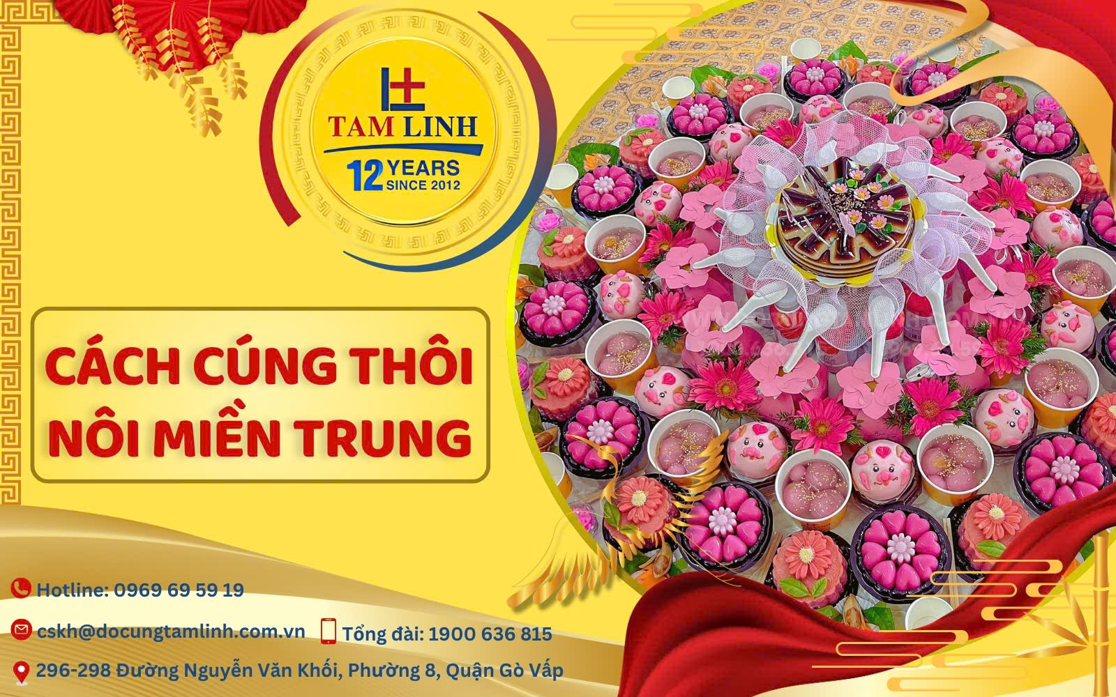 Cách cúng thôi nôi miền Trung