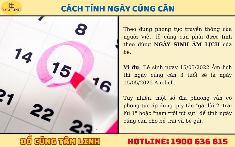 cach tinh ngay cung can