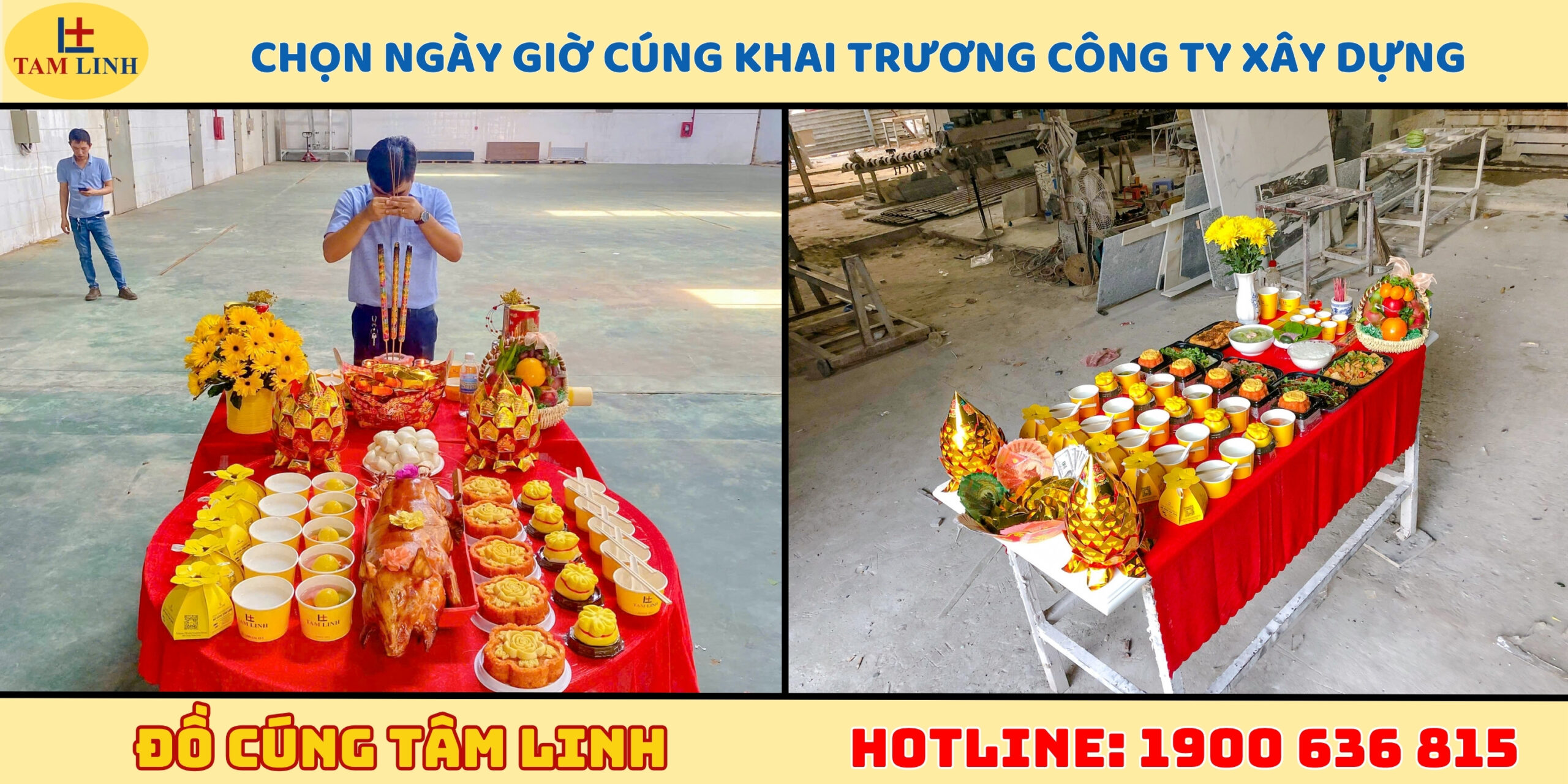 Chọn ngày giờ cúng khai trương công ty xây dựng