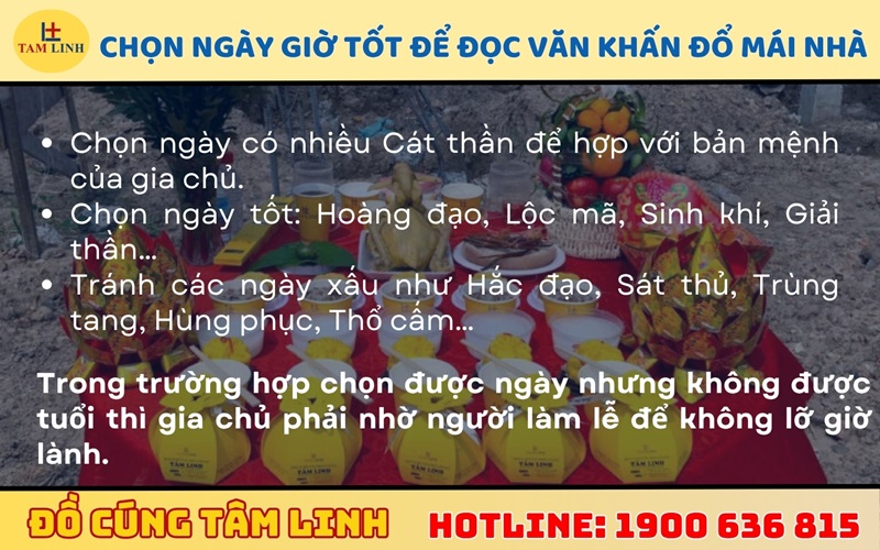 Chọn ngày giờ tốt để đọc văn khấn đổ mái nhà, đổ bê tông, đổ sàn