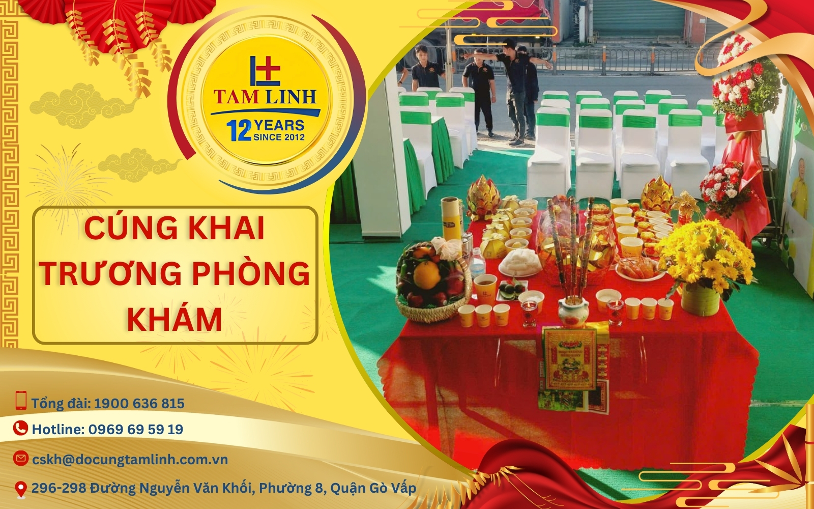 Cúng khai trương phòng khám