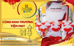 Cúng khai trương tiệm may