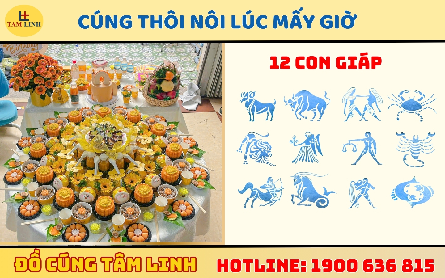 Cúng thôi nôi lúc mấy giờ