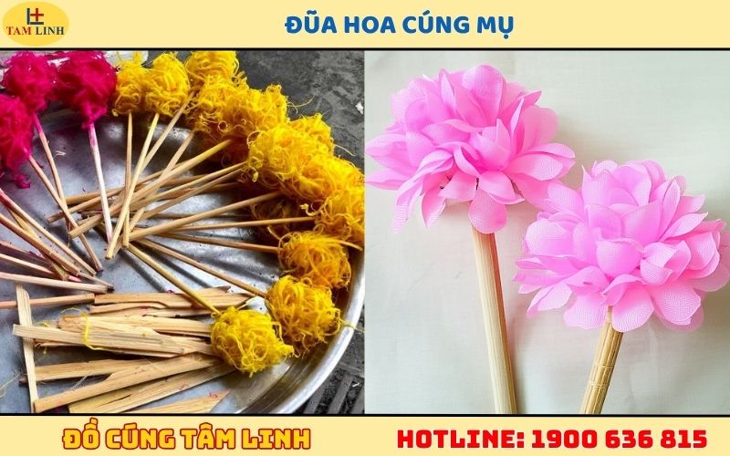 doi dua hoa cung mu
