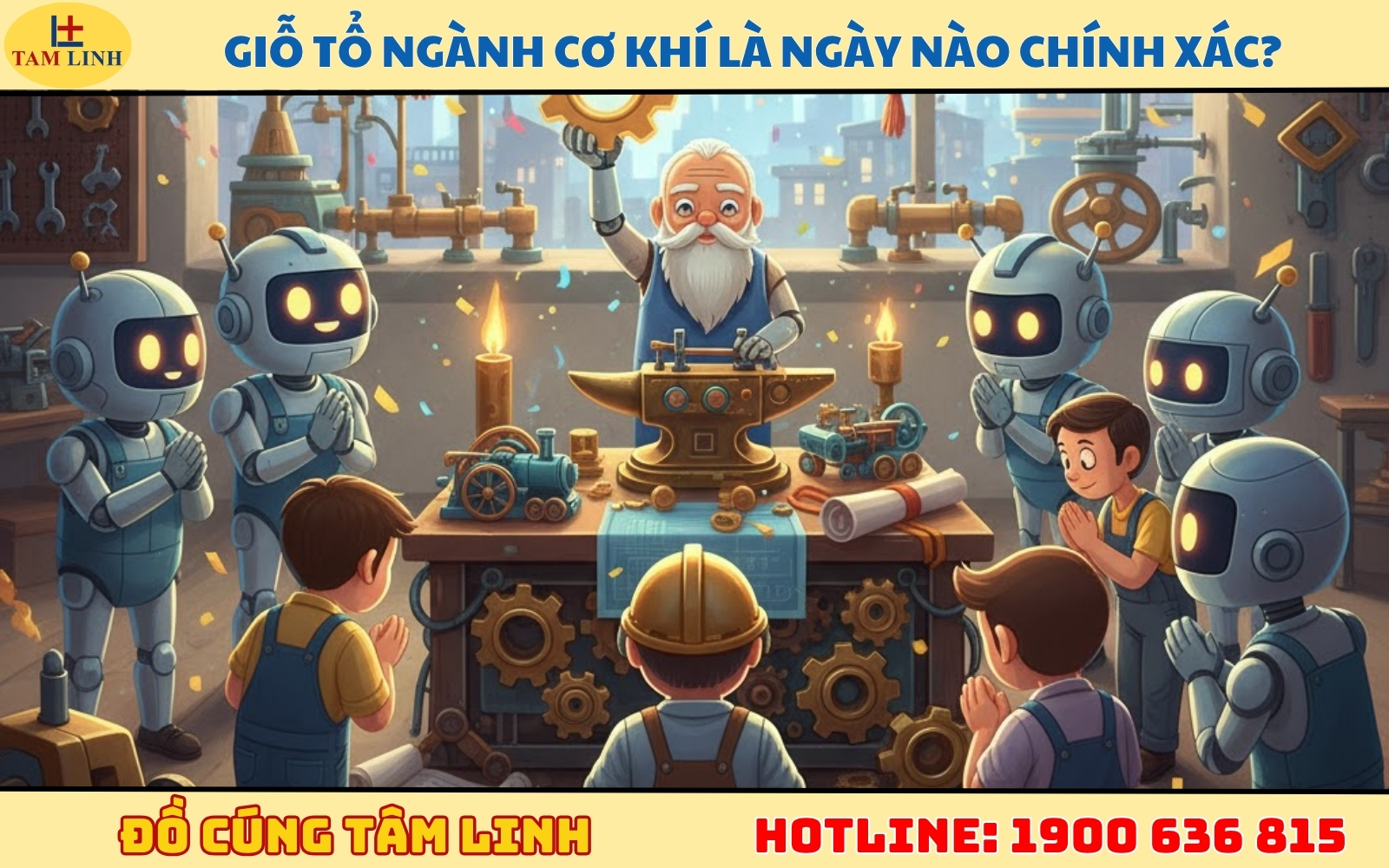 Giỗ tổ ngành cơ khí là ngày nào chính xác