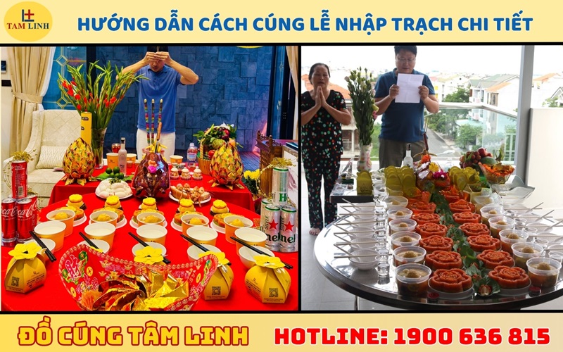 Hướng dẫn cách cúng lễ nhập trạch chi tiết