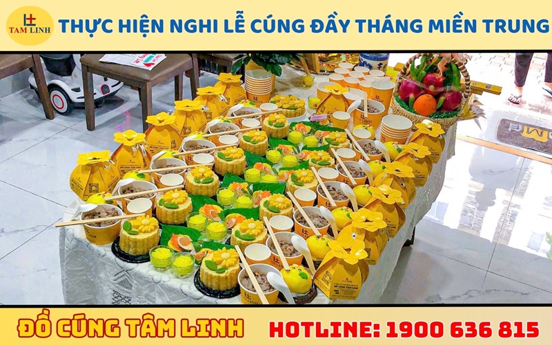 Hướng dẫn cách thực hiện nghi lễ cúng đầy tháng tại miền Trung