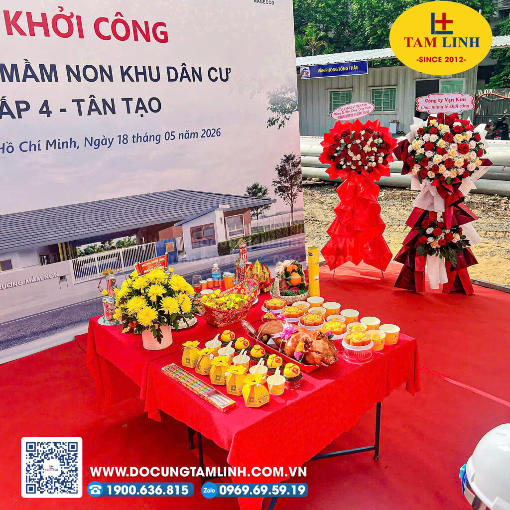 lễ cúng động thổ