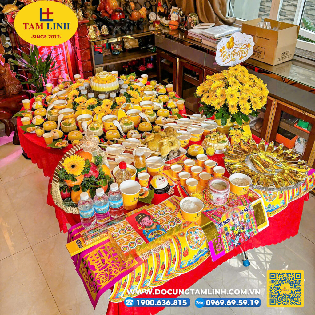 mâm cúng căn 12 tuổi