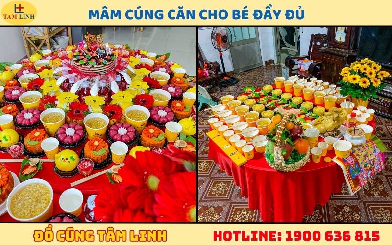 mam cung can cho be day du