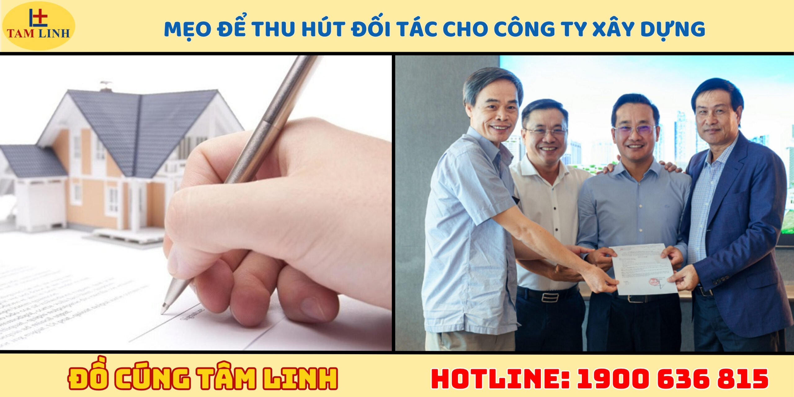 Mẹo để thu hút đối tác cho công ty xây dựng