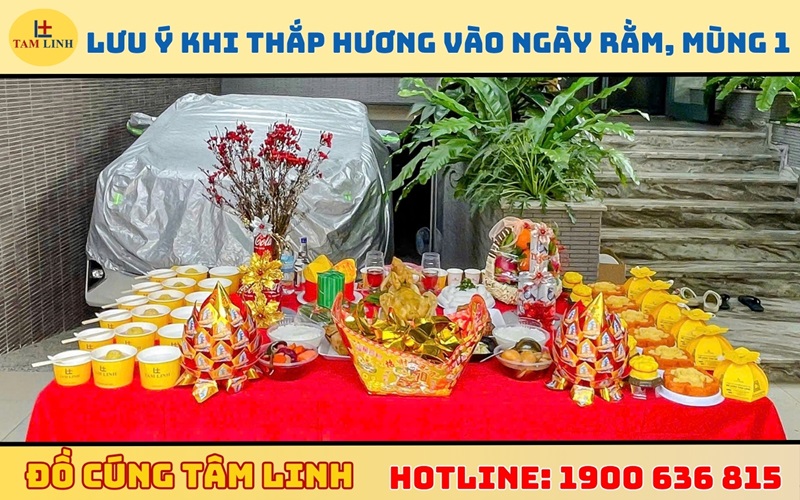Một số lưu ý khi thắp hương vào ngày rằm, mùng 1