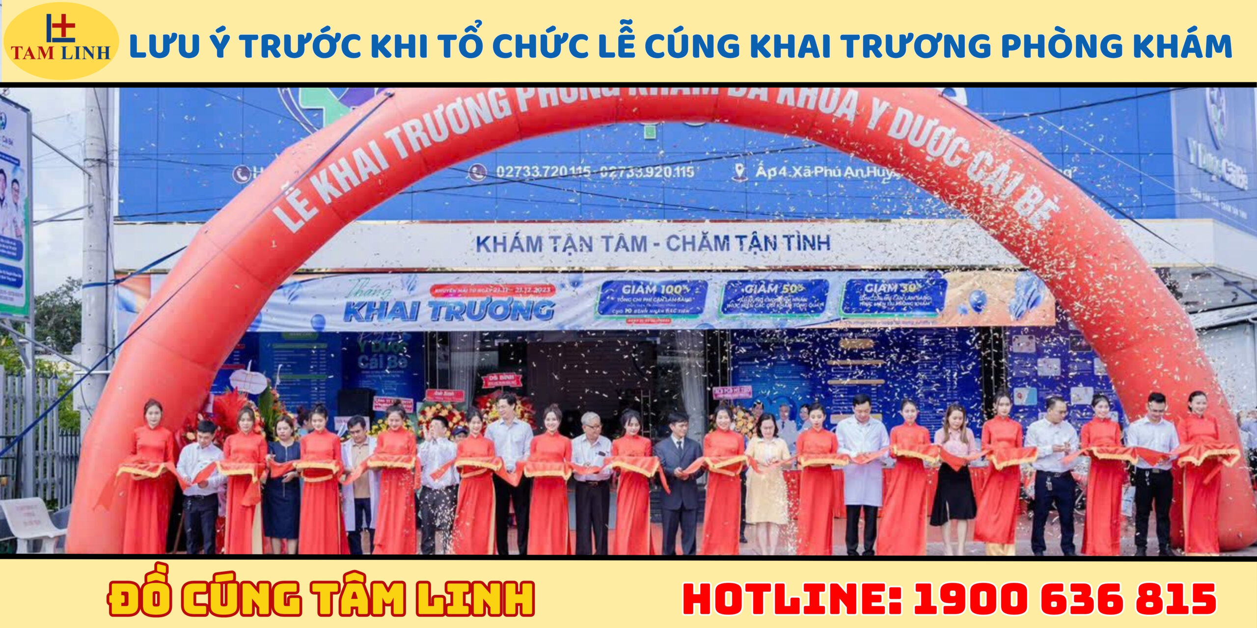 Một số lưu ý trước khi tổ chức lễ cúng khai trương phòng khám