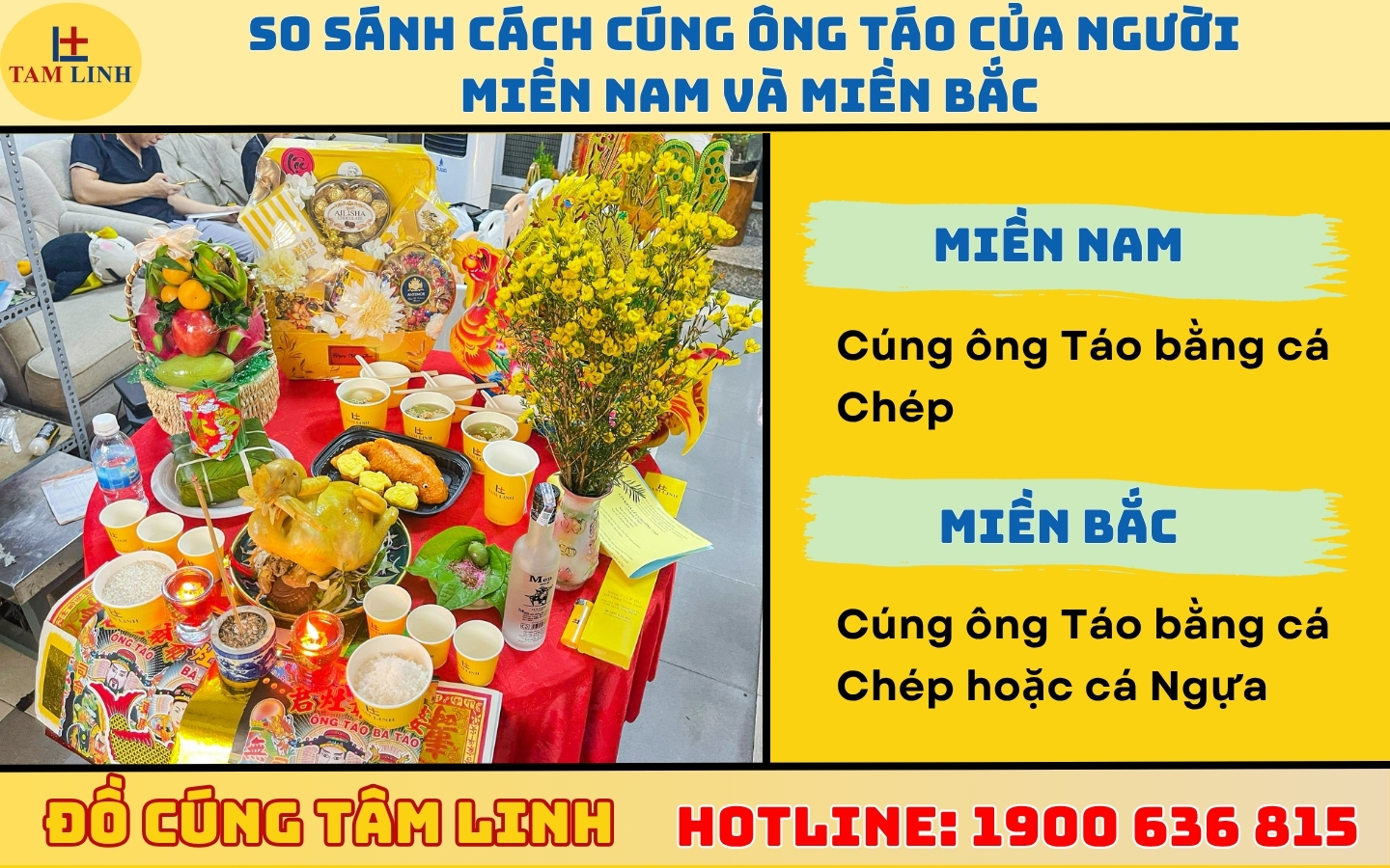 so sanh cach cung ong tao cua nguoi mien nam va mien bac