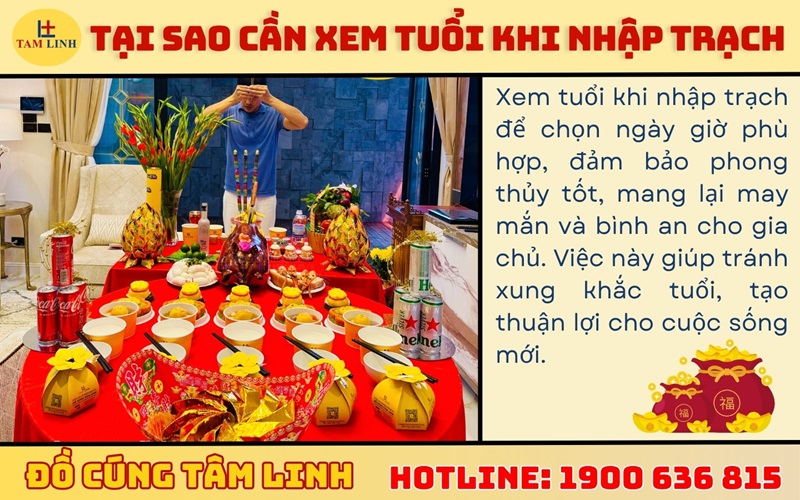 Tại sao cần xem tuổi khi nhập trạch