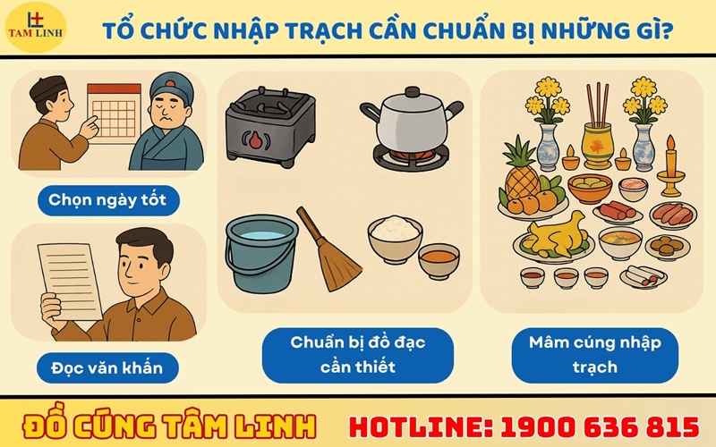 Ý nghĩa của nghi thủ tục cúng nhập trạch