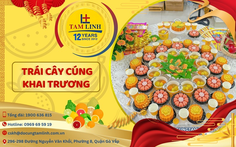 trai cay cung khai truong