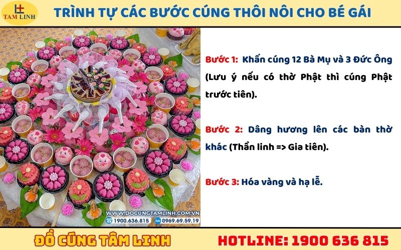 trinh tu cac buoc cung thoi noi cho be gai