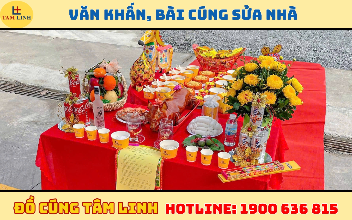 Văn khấn, bài cúng sửa nhà