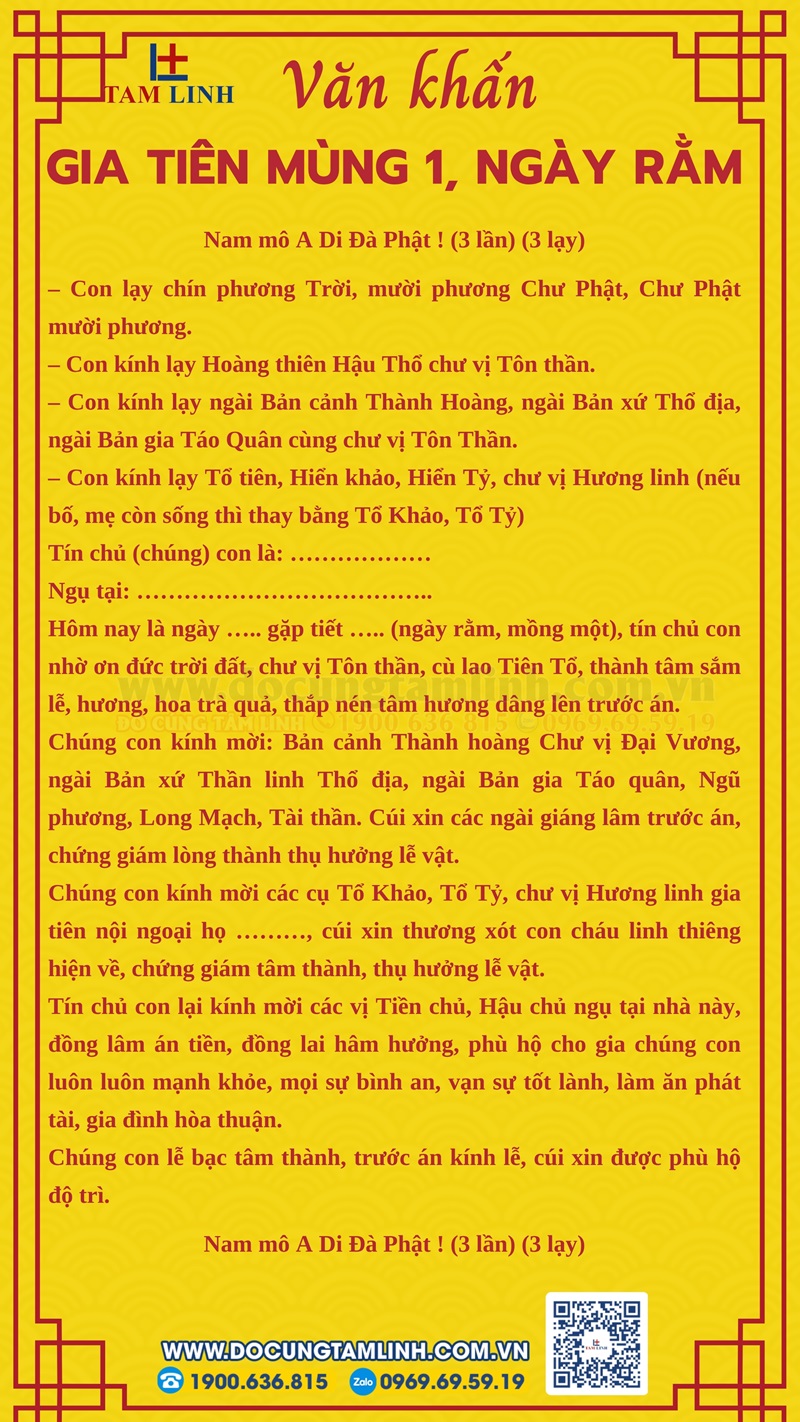 van khan cung gia tien ngay ram