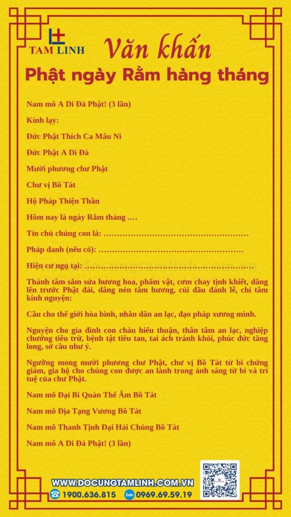 van khan cung phat tai gia ngay ram