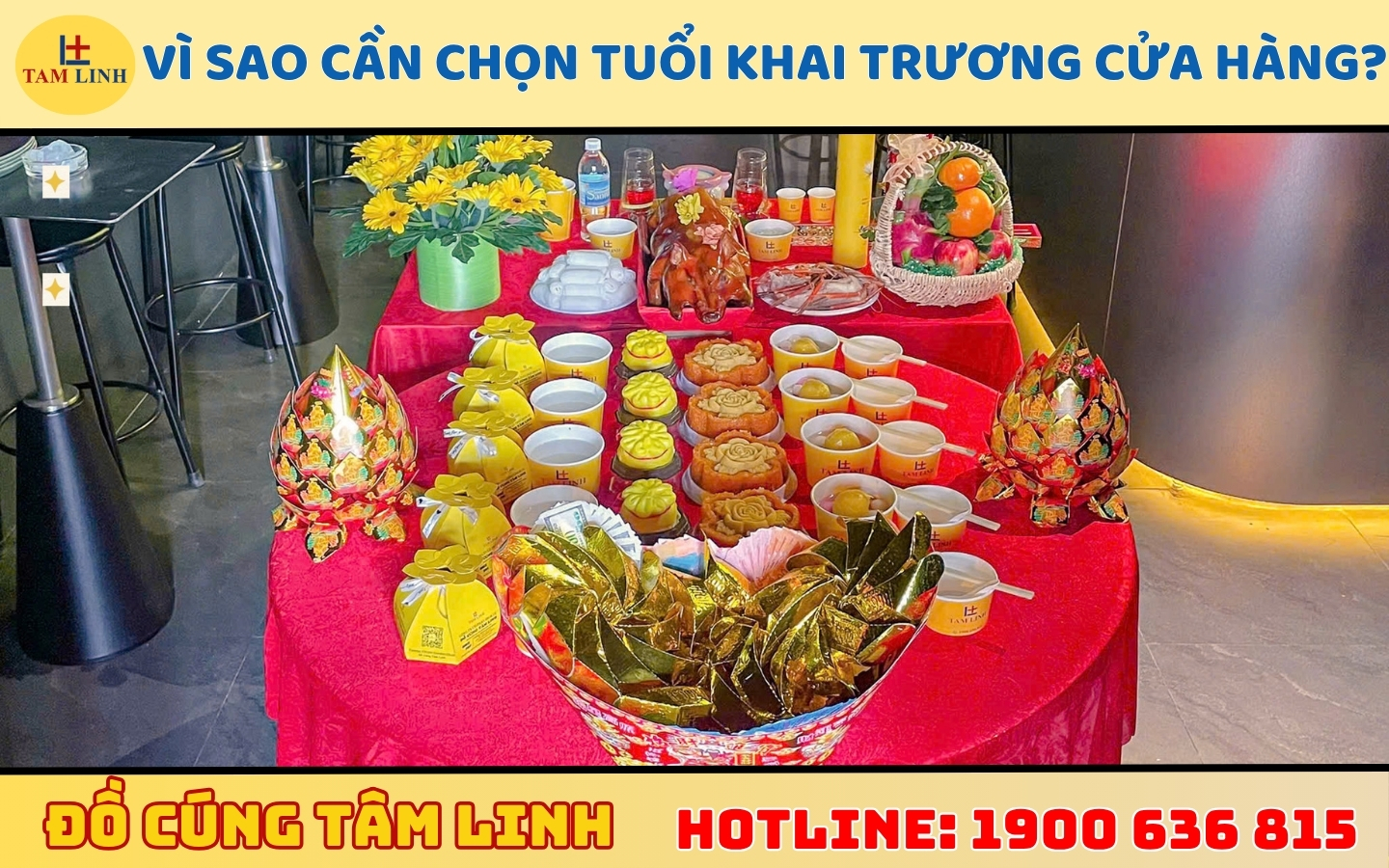 Vì sao cần chọn tuổi khai trương cửa hàng