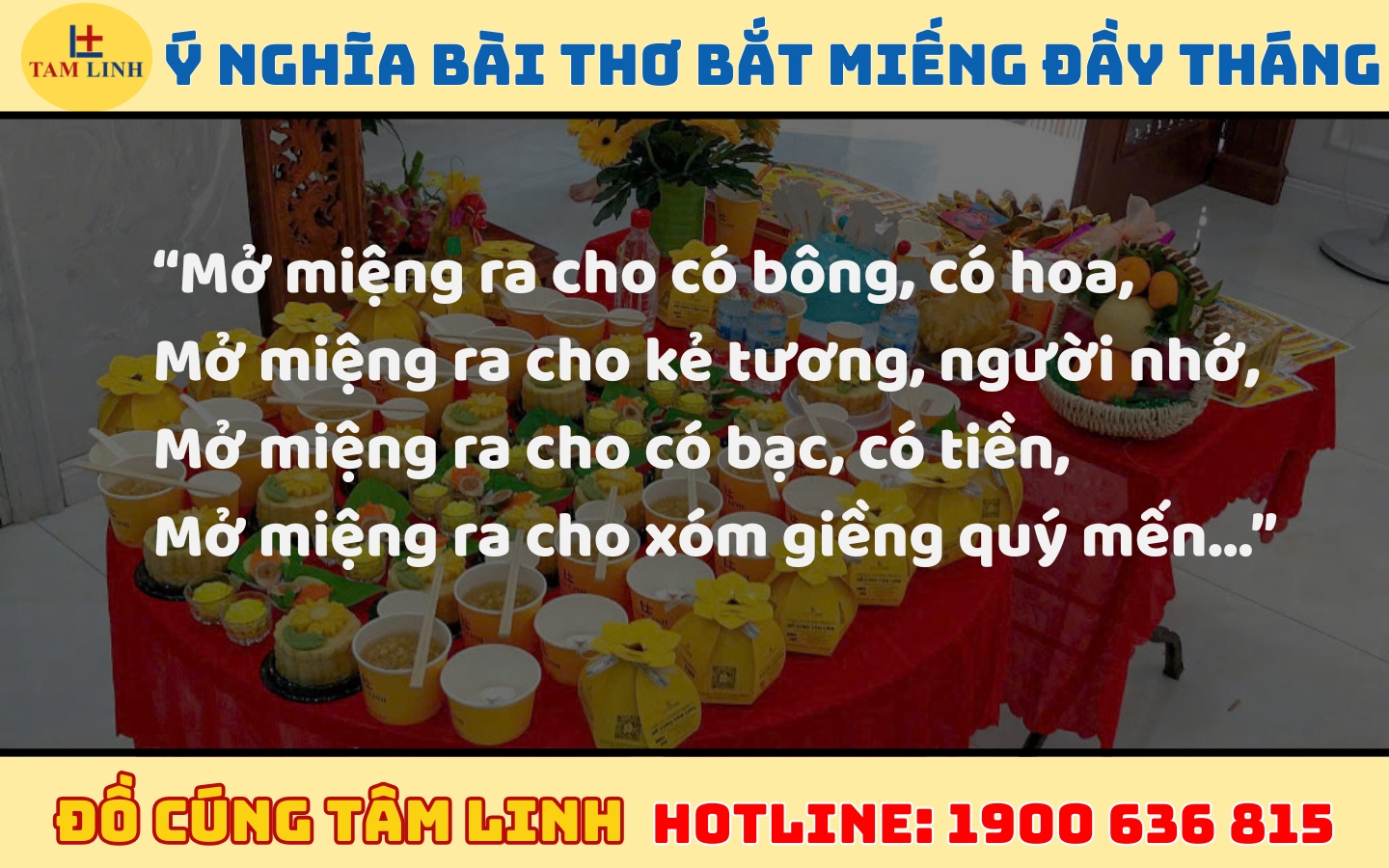 Ý nghĩa bài thơ bắt miếng đầy tháng