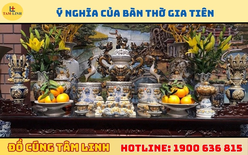 Ý nghĩa của bàn thờ gia tiên