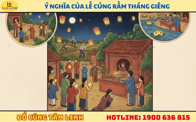 Ý nghĩa của lễ cúng Rằm tháng Giêng