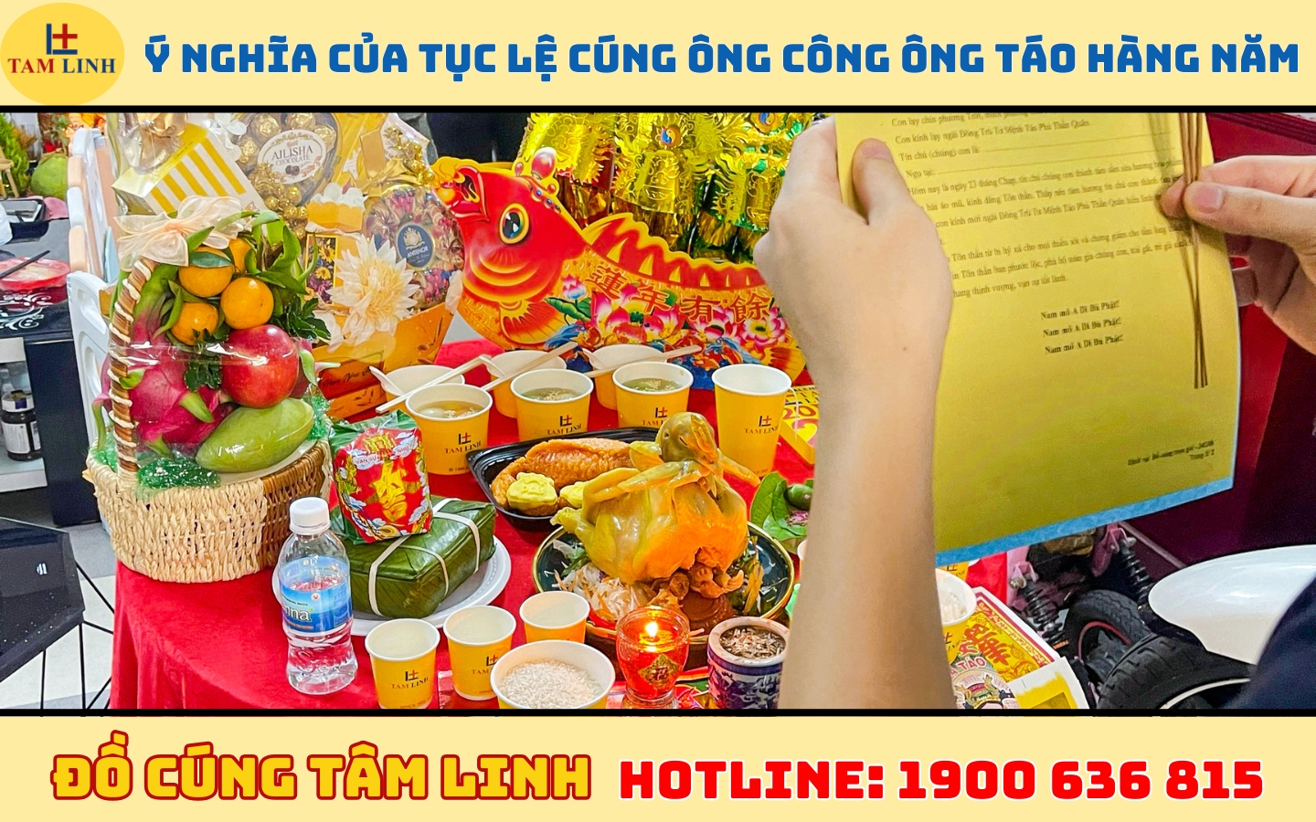 Ý nghĩa của tục lệ cúng ông Công ông Táo hàng năm