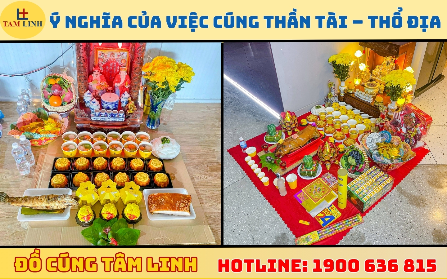 Ý nghĩa của việc cúng Thần Tài - Thổ Địa