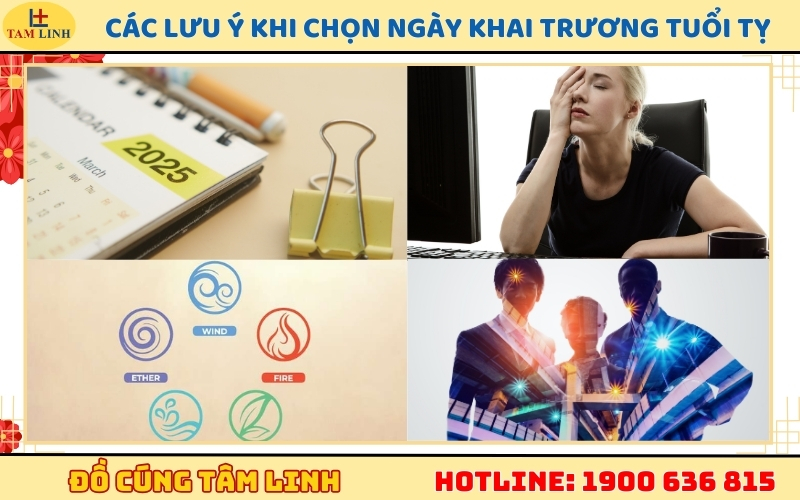 Các lưu ý khi chọn ngày khai trương tuổi Tỵ
