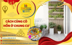 cách cúng cô hồn ở chung cư