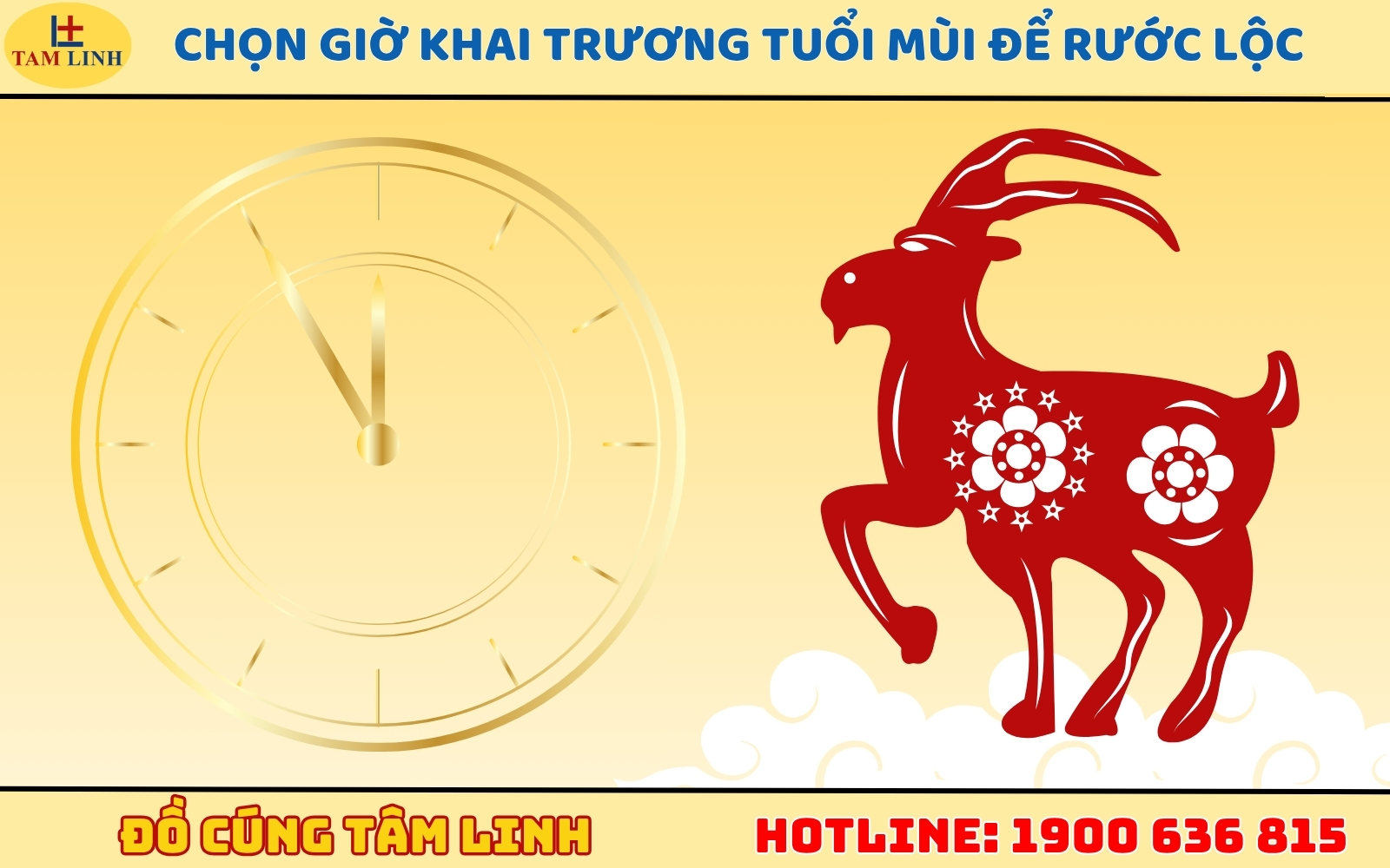 Chọn giờ đẹp khai trương tuổi Mùi để rước lộc